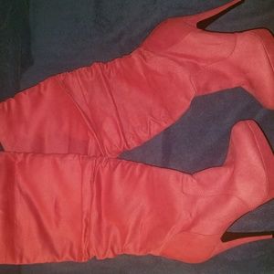 Beautiful Pink Boots